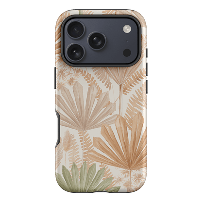 Golden Palm Printed Phone Cases iPhone 17 Pro / Armoured by Cass Deller - The Dairy