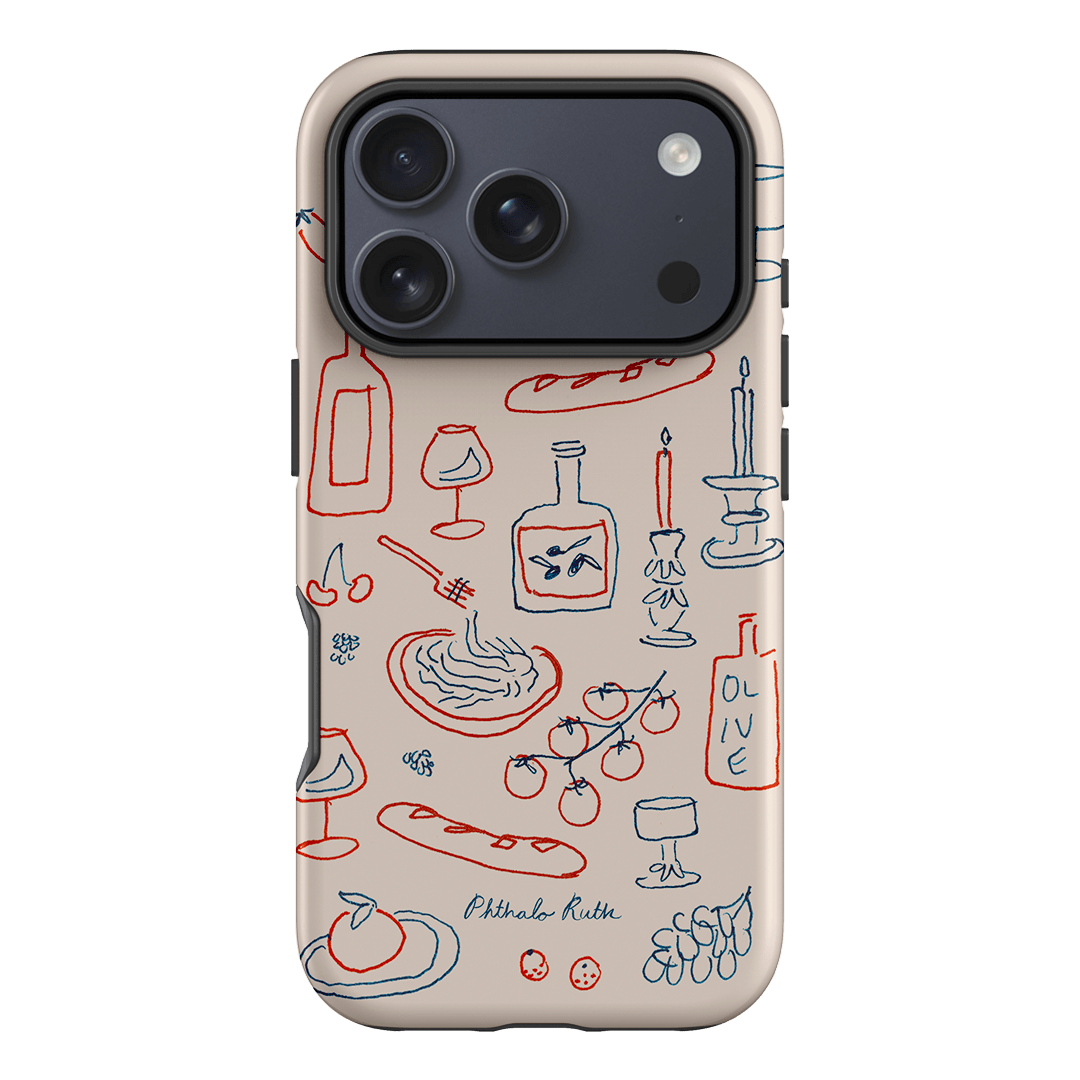 Italian Fare Printed Phone Cases iPhone 17 Pro / Armoured by Phthalo Ruth - The Dairy