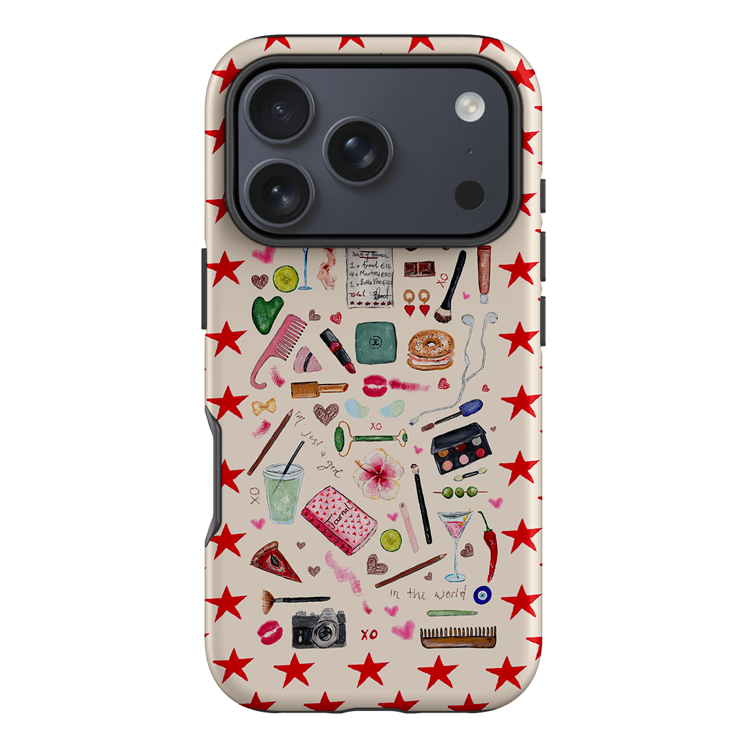Just A Girl Printed Phone Cases iPhone 17 Pro / Armoured by BG. Studio - The Dairy
