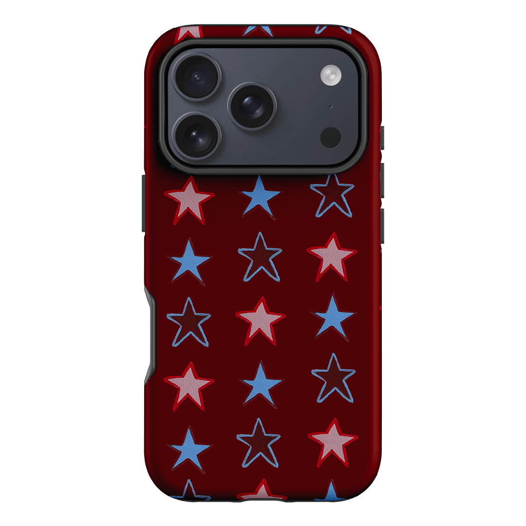 Lucky Stars Rouge Printed Phone Cases iPhone 17 Pro / Armoured by BG. Studio - The Dairy