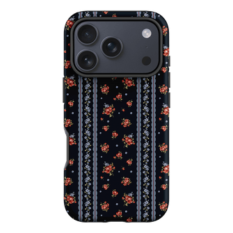 Midnight Stripe Printed Phone Cases iPhone 17 Pro / Armoured by Kasiags Art - The Dairy