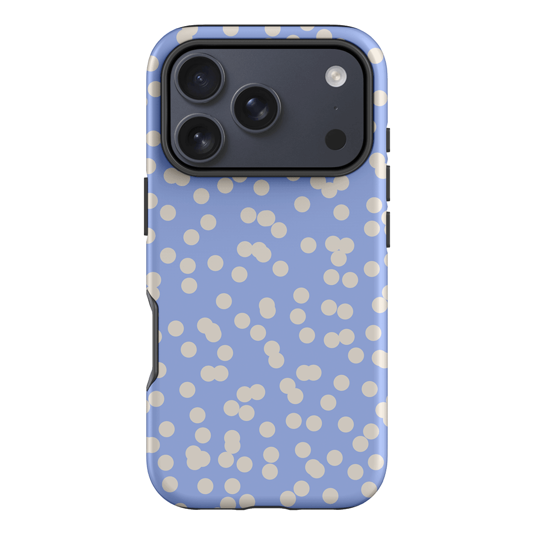 Mini Confetti Periwinkle Salt Printed Phone Cases iPhone 17 Pro / Armoured by Veronica Tucker - The Dairy