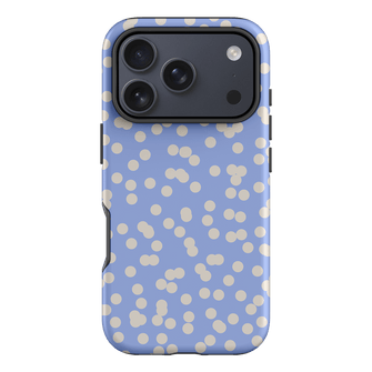 Mini Confetti Periwinkle Salt Printed Phone Cases iPhone 17 Pro / Armoured by Veronica Tucker - The Dairy