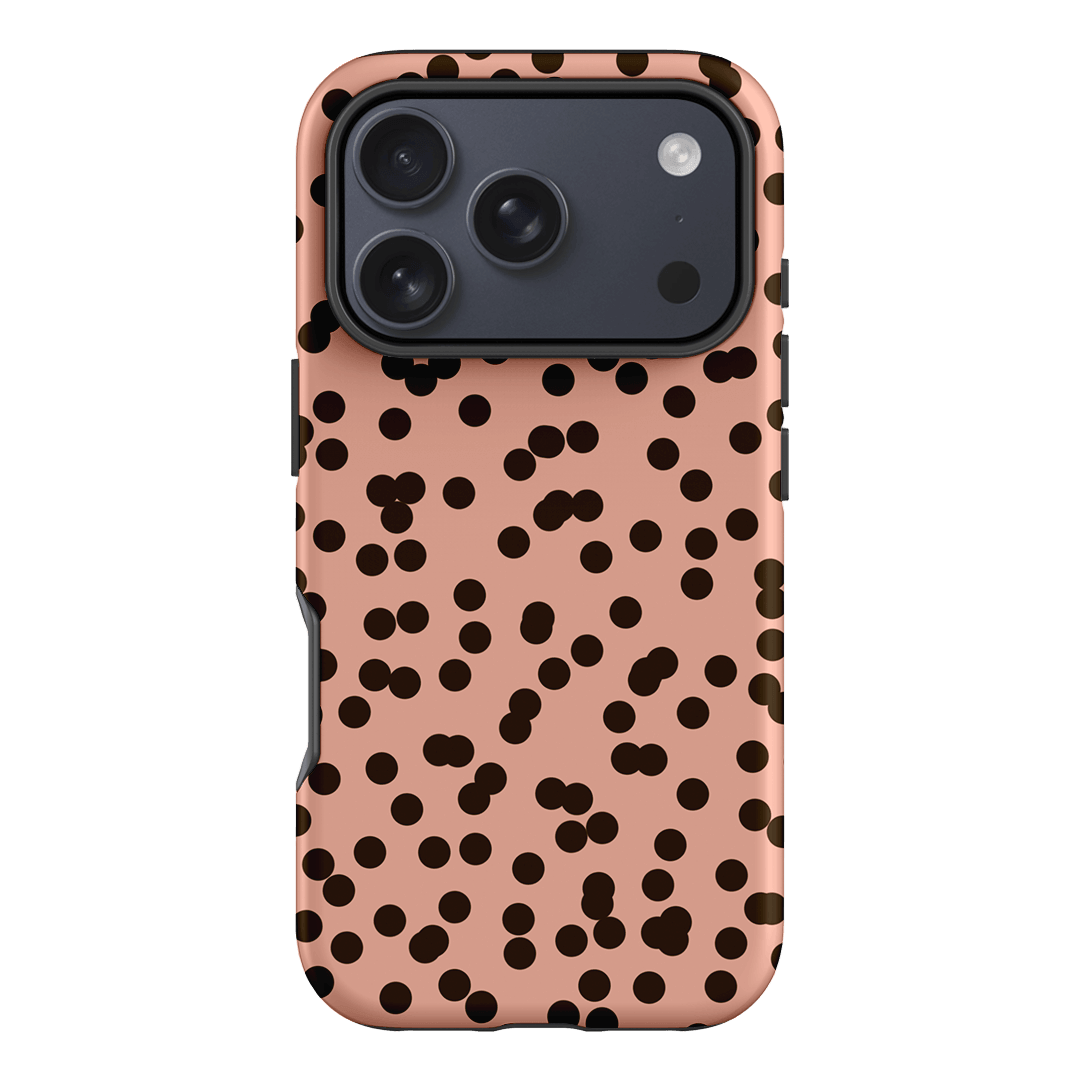 Mini Confetti Pink Chocolate Printed Phone Cases iPhone 17 Pro / Armoured by Veronica Tucker - The Dairy