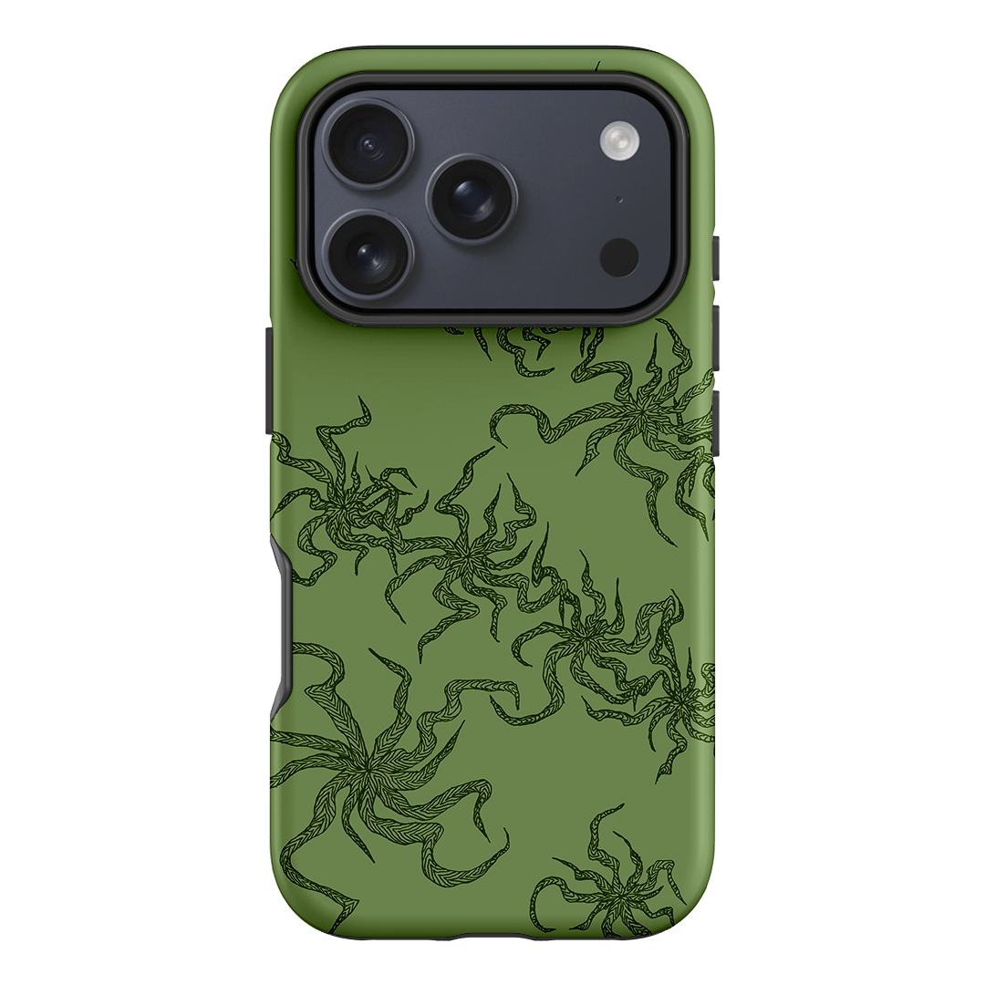 Night Moss Printed Phone Cases iPhone 17 Pro / Armoured by Stormi Bree - The Dairy