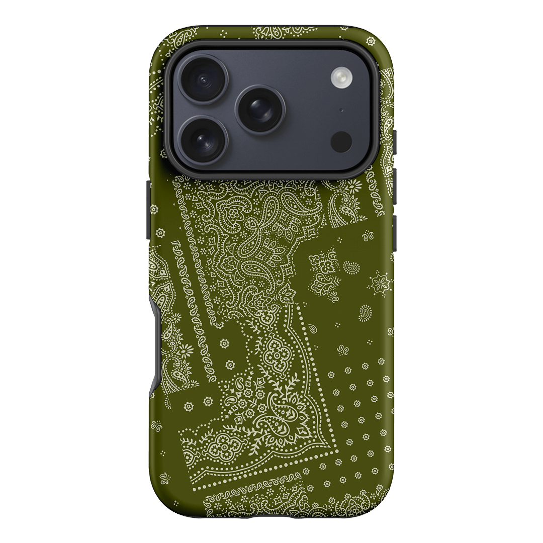 Paisley Fern Printed Phone Cases iPhone 17 Pro / Armoured by The Dairy - The Dairy