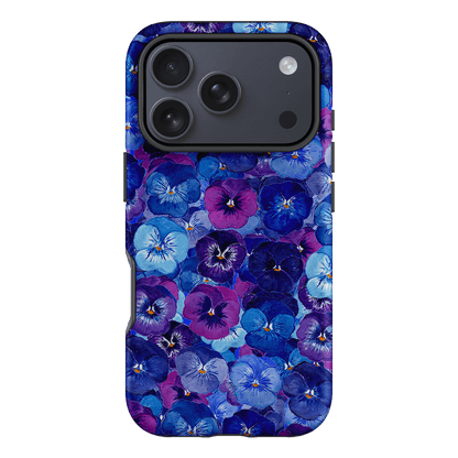 Pansy Jumble Printed Phone Cases iPhone 17 Pro / Armoured by Kayla Henley - The Dairy