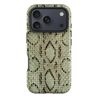 Pistachio Python Printed Phone Cases iPhone 17 Pro / Armoured by The Dairy - The Dairy