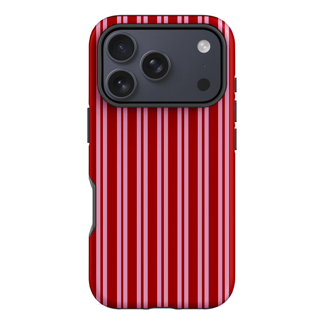 Punch Stripes Printed Phone Cases iPhone 17 Pro / Armoured by The Dairy - The Dairy