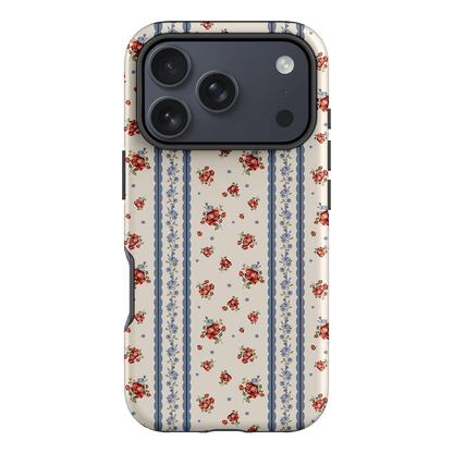 Rose Stripe Printed Phone Cases iPhone 17 Pro / Armoured by Kasiags Art - The Dairy