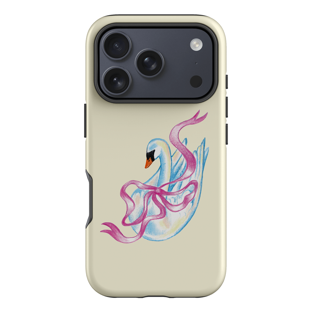 Satin Swan Printed Phone Cases iPhone 17 Pro / Armoured by Femke Studio - The Dairy