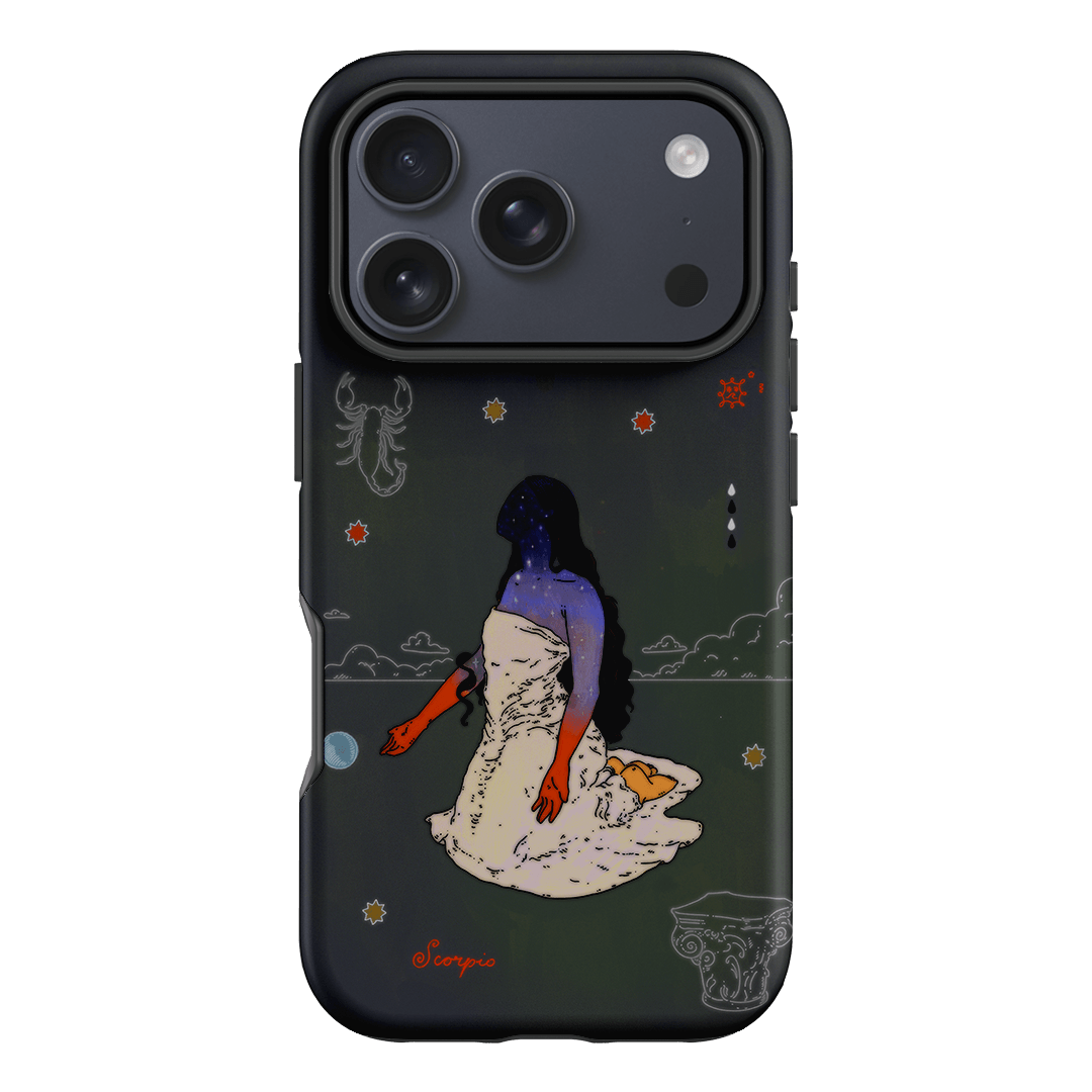 Scorpio Season Printed Phone Cases iPhone 17 Pro / Armoured by Easty Beasty - The Dairy