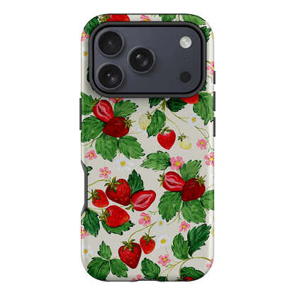 Strawberry Patch Printed Phone Cases iPhone 17 Pro / Armoured by Ellie Mae - The Dairy