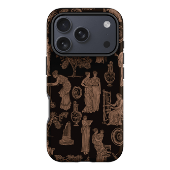 Symposium Burnt Umber Printed Phone Cases iPhone 17 Pro / Armoured by Veronica Tucker - The Dairy