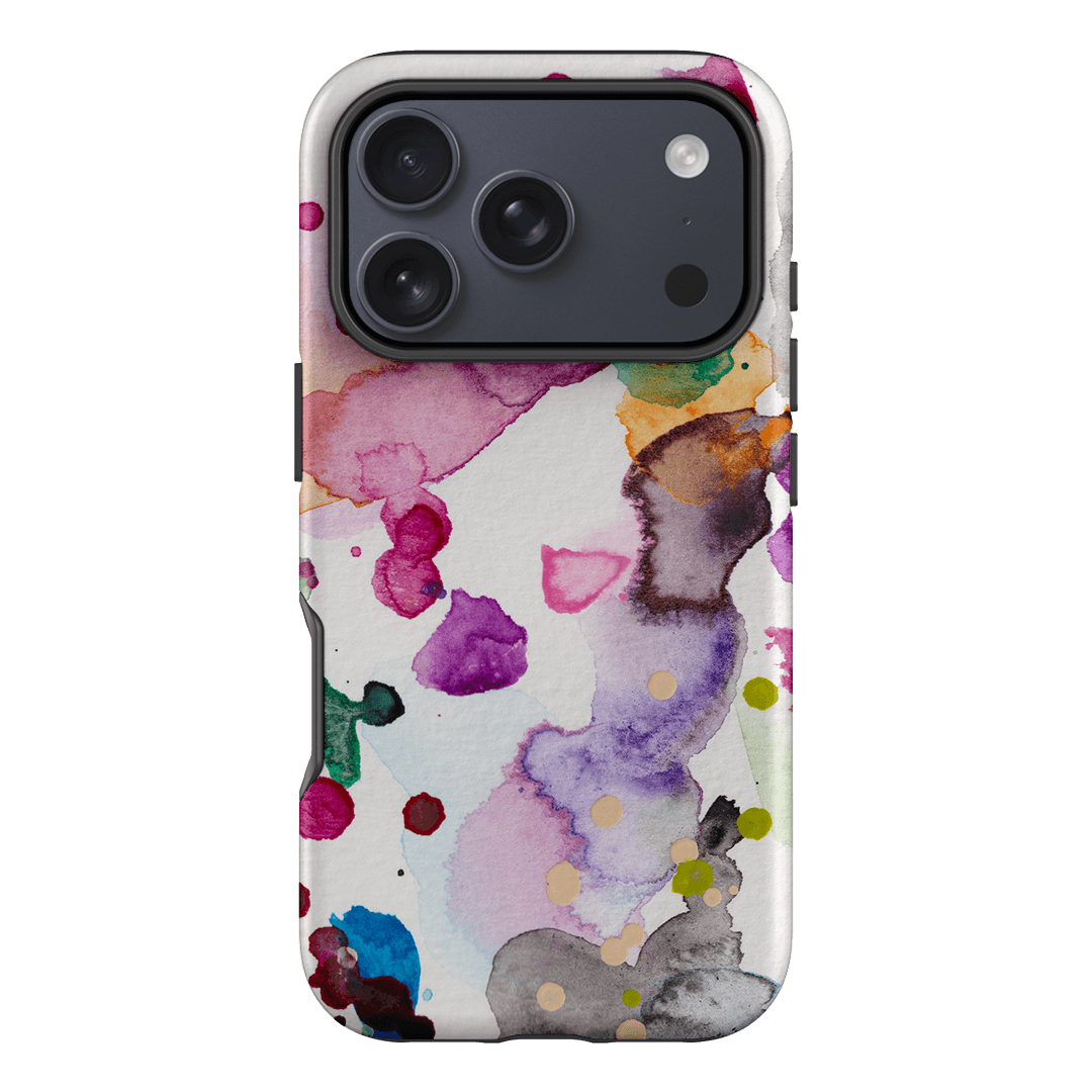 Watercolour Palette Printed Phone Cases iPhone 17 Pro / Armoured by The Dairy - The Dairy