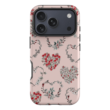 Wild Heart Wreath Printed Phone Cases iPhone 17 Pro / Armoured by Typoflora - The Dairy