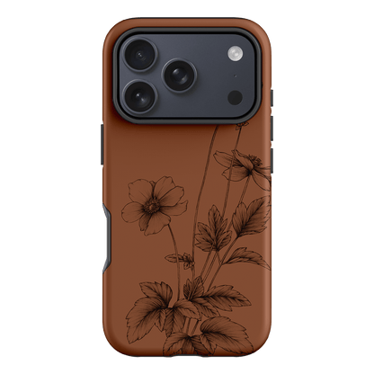 Windflowers Study Printed Phone Cases iPhone 17 Pro / Armoured by Typoflora - The Dairy
