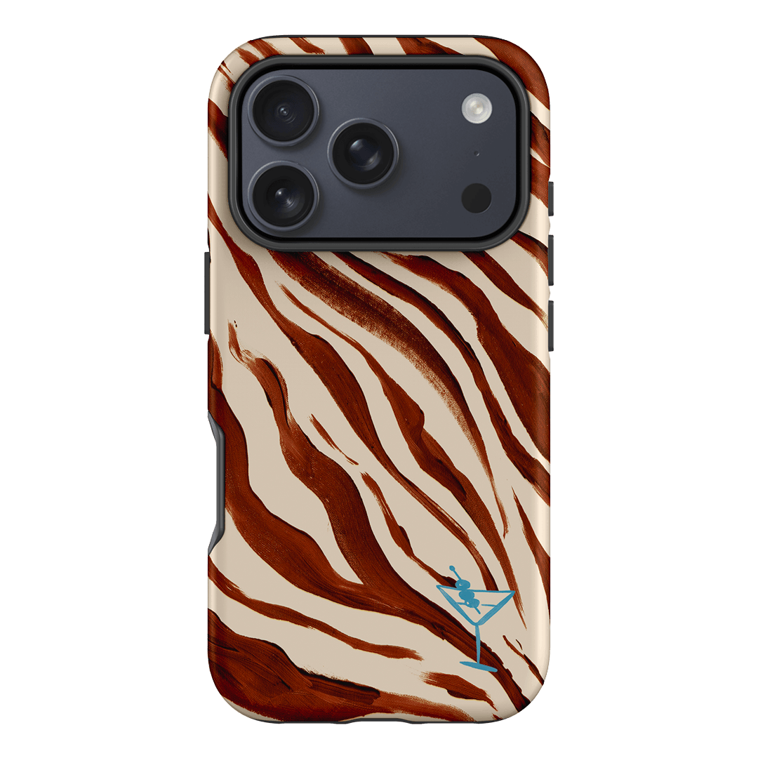 Zebra Tini Printed Phone Cases iPhone 17 Pro / Armoured by Charlie Taylor - The Dairy