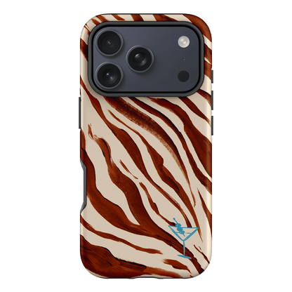 Zebra Tini Printed Phone Cases iPhone 17 Pro / Armoured by Charlie Taylor - The Dairy