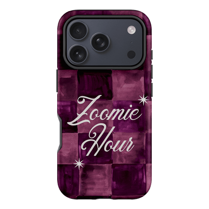 Zoomie Hour Cherry Printed Phone Cases iPhone 17 Pro / Armoured by Lisa Hu - The Dairy