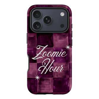 Zoomie Hour Cherry Printed Phone Cases iPhone 17 Pro / Armoured by Lisa Hu - The Dairy