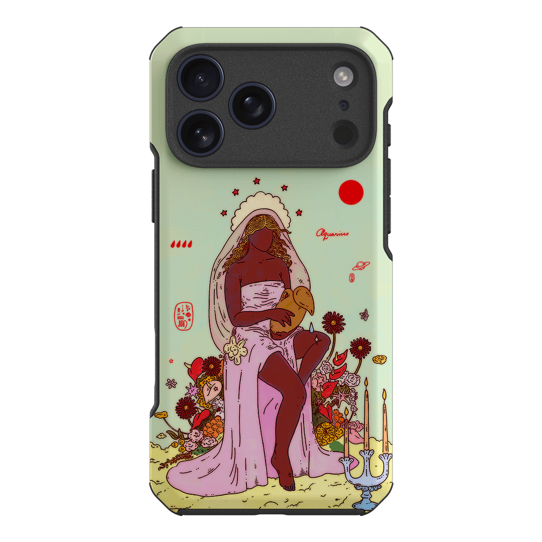 Aquarius Season Printed Phone Cases iPhone 18 Pro Max / Toughie by Easty Beasty - The Dairy