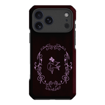 Darling Burgundy Printed Phone Cases by The Dairy - The Dairy