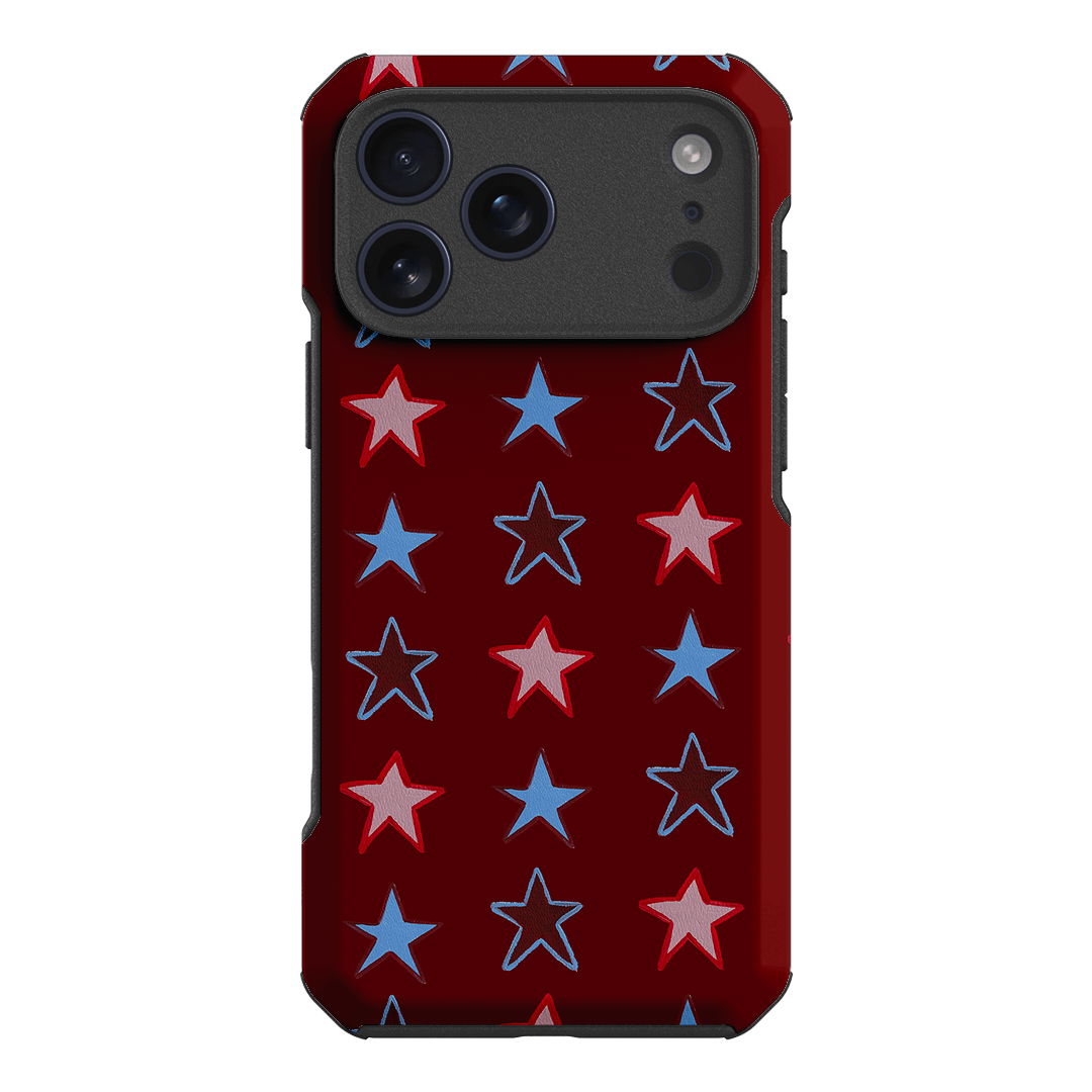 Lucky Stars Rouge Printed Phone Cases iPhone 18 Pro Max / Toughie by BG. Studio - The Dairy