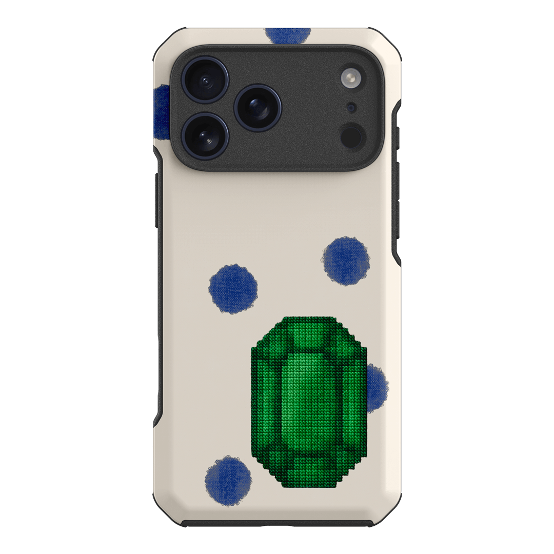 May Emerald Printed Phone Cases iPhone 18 Pro Max / Toughie by Joiana - The Dairy