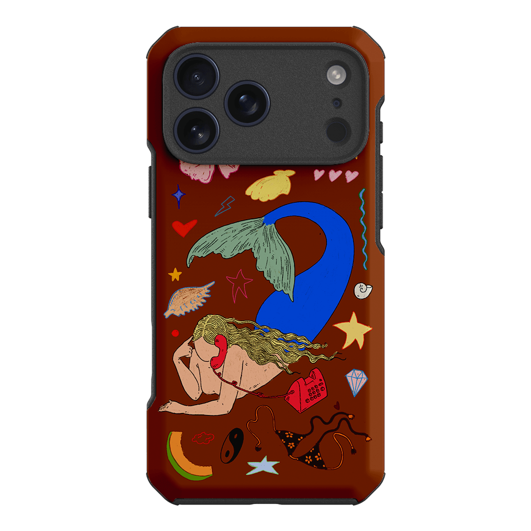 Mermaid Salad Chocolate Printed Phone Cases iPhone 18 Pro Max / Toughie by Easty Beasty - The Dairy