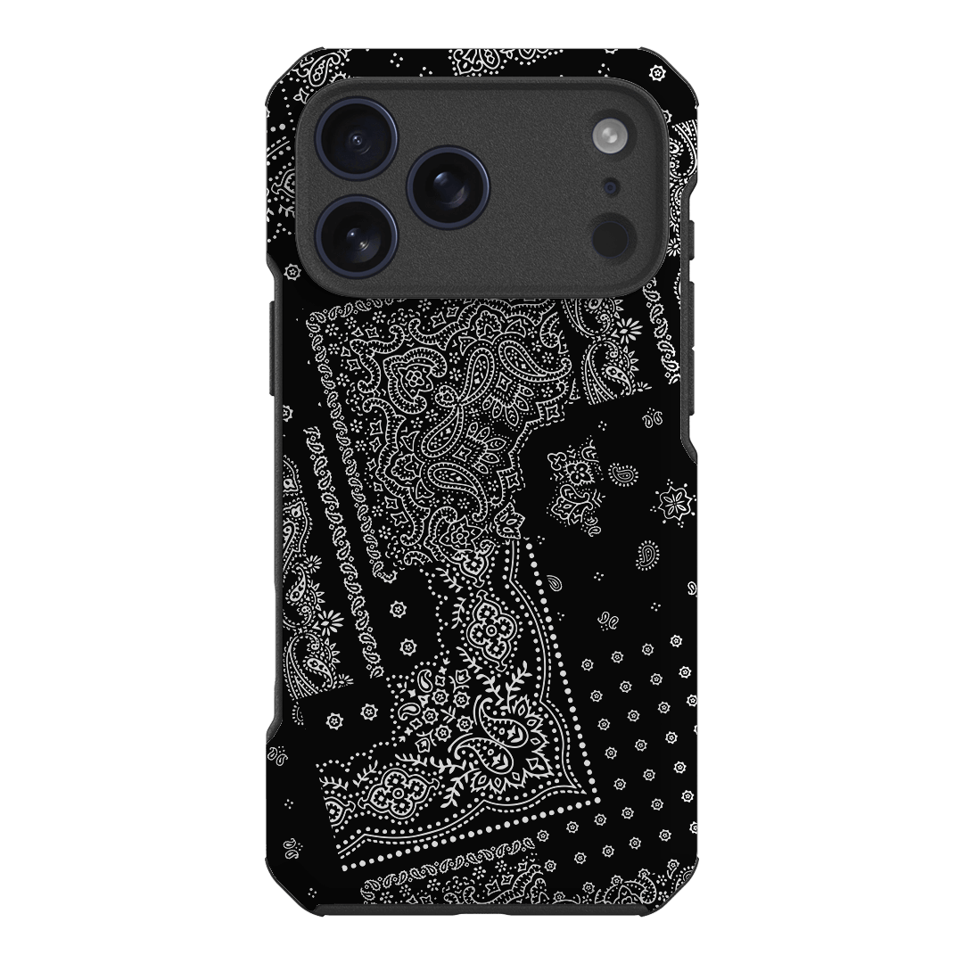 Paisley Noir Printed Phone Cases iPhone 18 Pro Max / Toughie by The Dairy - The Dairy