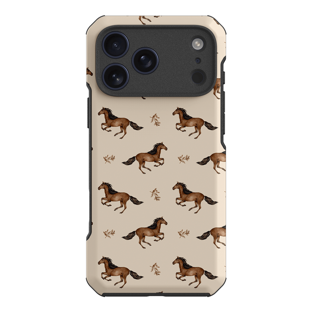 Running Horse Printed Phone Cases iPhone 18 Pro Max / Toughie by Kasiags Art - The Dairy