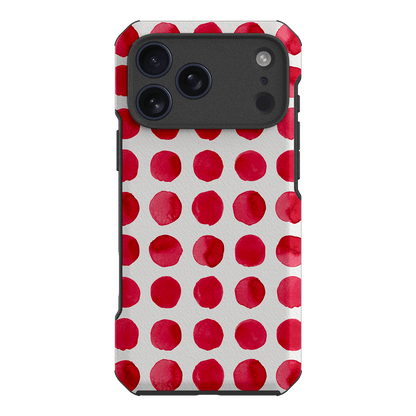 Spots in Red Printed Phone Cases by The Dairy - The Dairy
