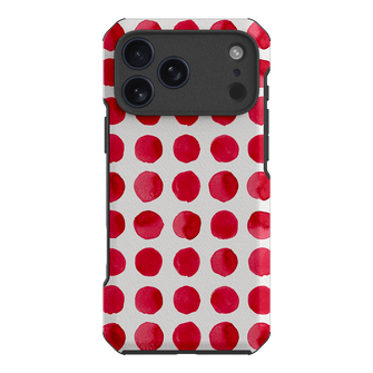 Spots in Red Printed Phone Cases by The Dairy - The Dairy