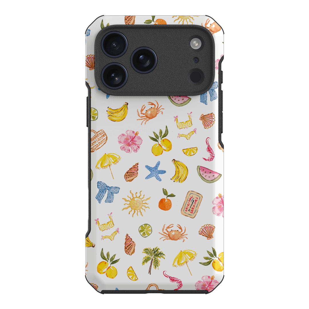 Summer Icons Printed Phone Cases iPhone 18 Pro Max / Toughie by Cass Deller - The Dairy