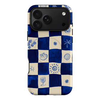 Afternoon Mezze Azure Printed Phone Cases iPhone 18 Pro Max / Armoured MagSafe by Charlie Taylor - The Dairy