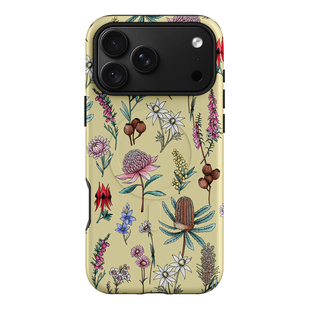 Banksia Butter Printed Phone Cases iPhone 18 Pro Max / Armoured MagSafe by Typoflora - The Dairy