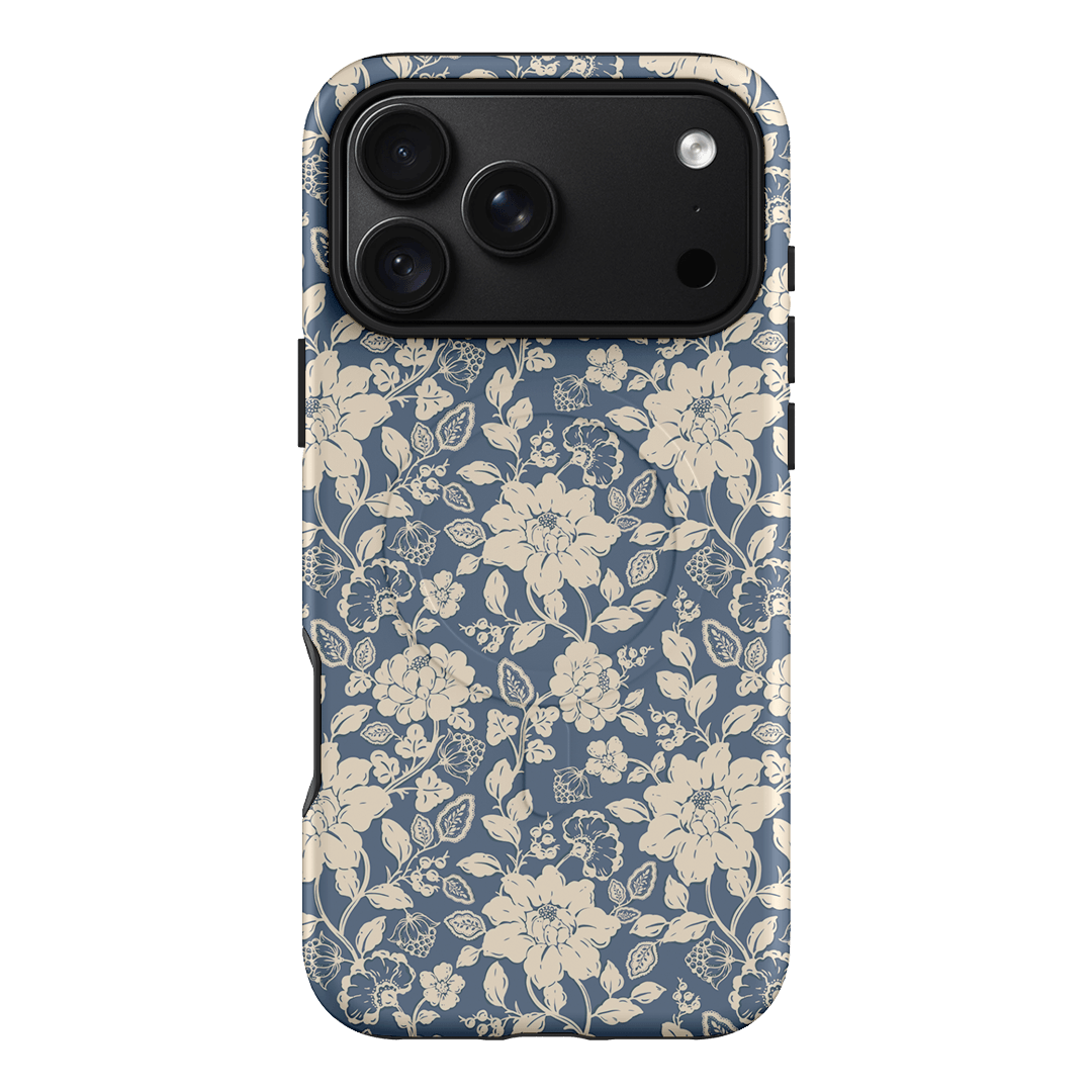 Blue Garden Printed Phone Cases iPhone 18 Pro Max / Armoured MagSafe by Kasiags Art - The Dairy