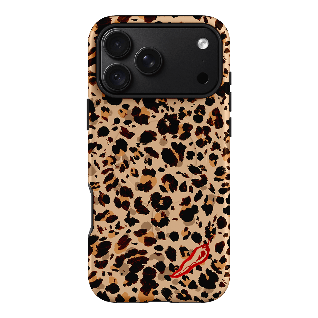 Chilli Leopard Printed Phone Cases iPhone 18 Pro Max / Armoured MagSafe by Charlie Taylor - The Dairy