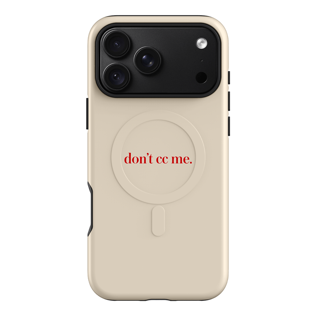 Don't CC Me Red