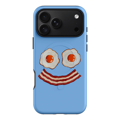 Eggs & Bacon Printed Phone Cases iPhone 18 Pro Max / Armoured MagSafe by Kayla Henley - The Dairy