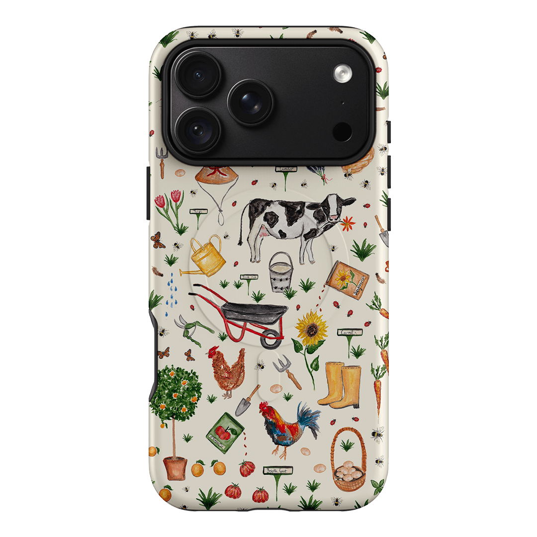 Farm Stay Printed Phone Cases iPhone 18 Pro Max / Armoured MagSafe by BG. Studio - The Dairy