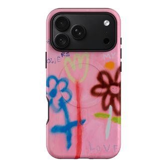 Flowers Printed Phone Cases iPhone 18 Pro Max / Armoured MagSafe by Kate Eliza - The Dairy