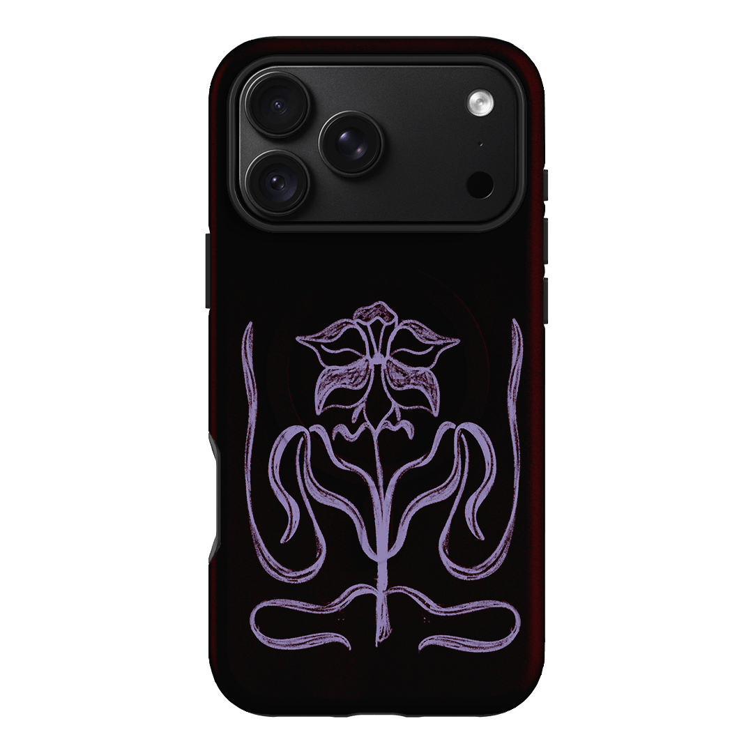 Growth Burgundy Printed Phone Cases by The Dairy - The Dairy