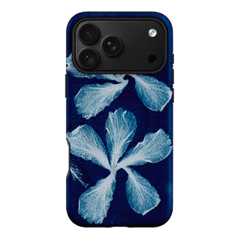 Hibiscus Cyanotype Printed Phone Cases iPhone 18 Pro Max / Armoured MagSafe by Sally Hungerford - The Dairy