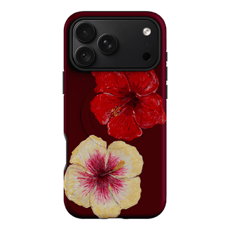 Hibiscus Flower Printed Phone Cases iPhone 18 Pro Max / Armoured MagSafe by BG. Studio - The Dairy