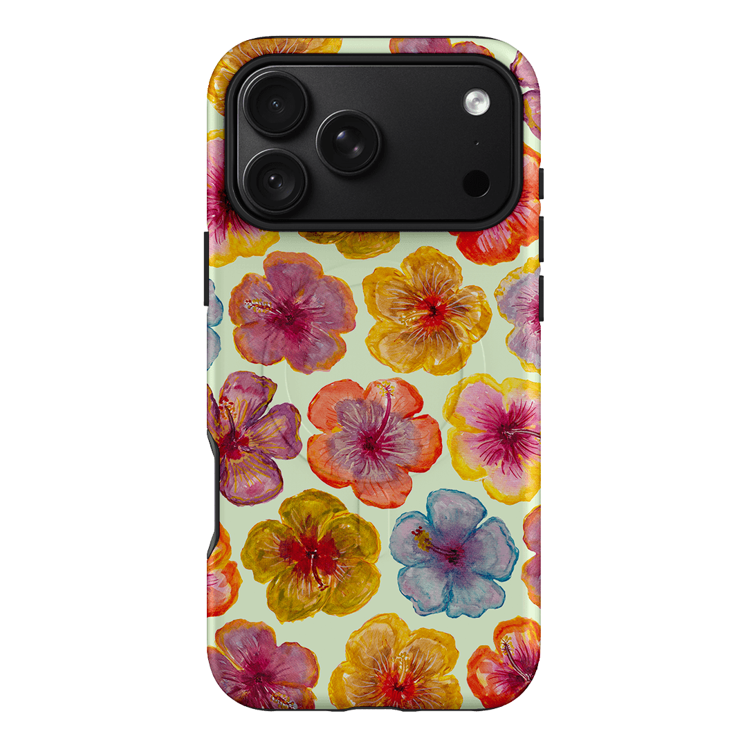 Hibiscus Holiday Sorbet Printed Phone Cases iPhone 18 Pro Max / Armoured MagSafe by BG. Studio - The Dairy