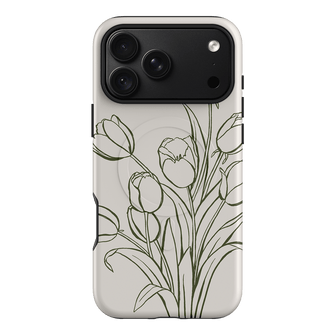 Inked Tulips Printed Phone Cases iPhone 18 Pro Max / Armoured MagSafe by Typoflora - The Dairy