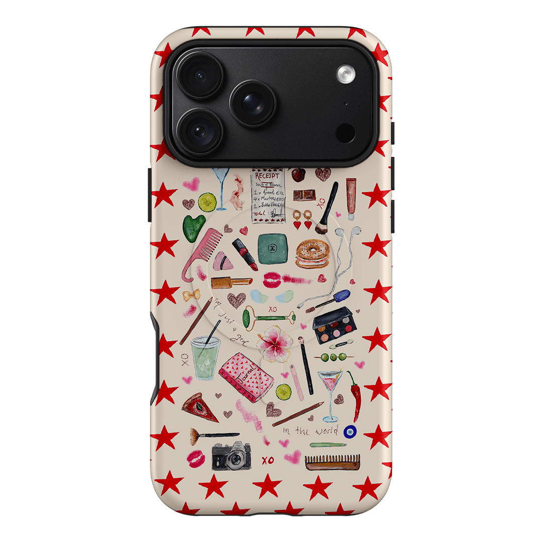 Just A Girl Printed Phone Cases iPhone 18 Pro Max / Armoured MagSafe by BG. Studio - The Dairy