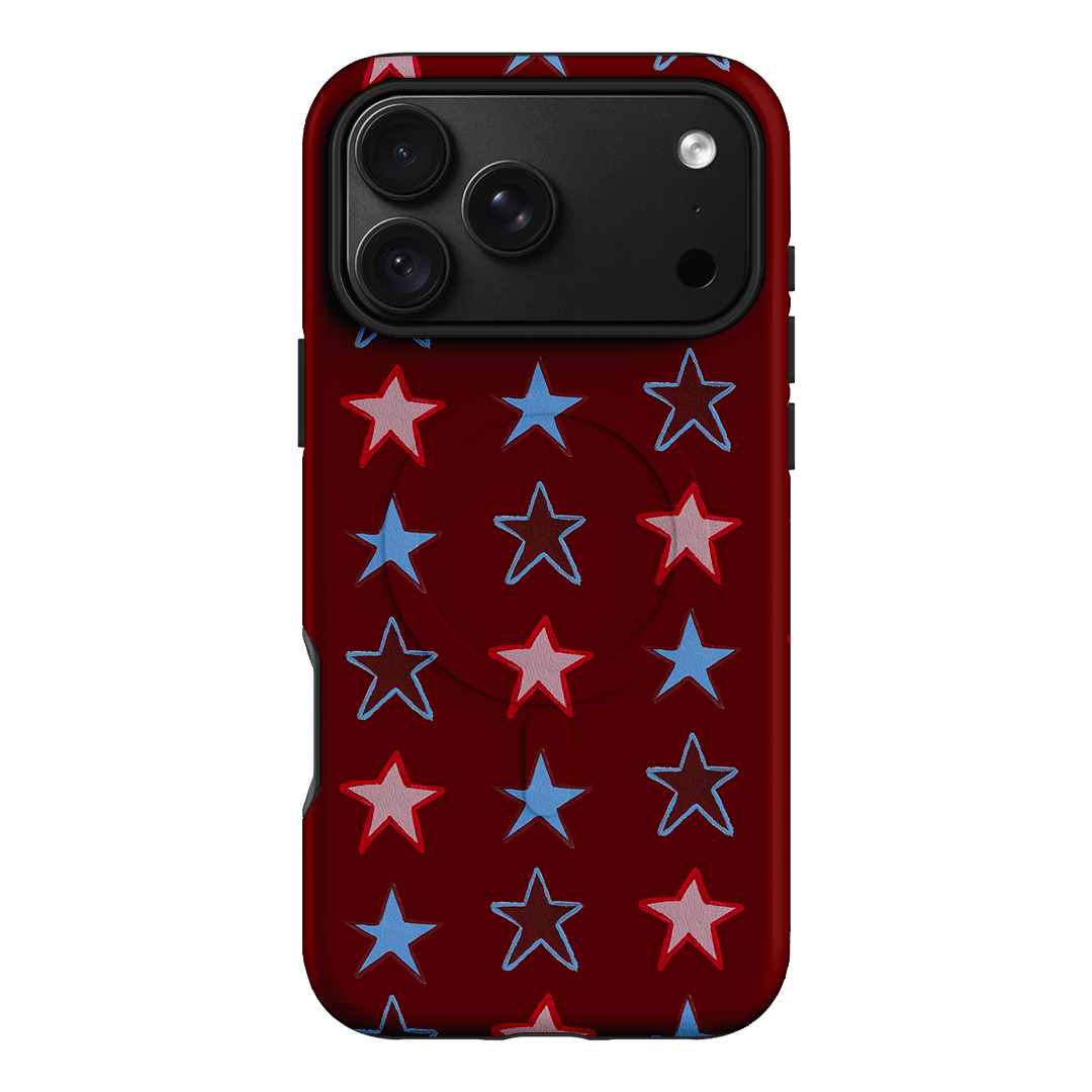 Lucky Stars Rouge Printed Phone Cases iPhone 18 Pro Max / Armoured MagSafe by BG. Studio - The Dairy